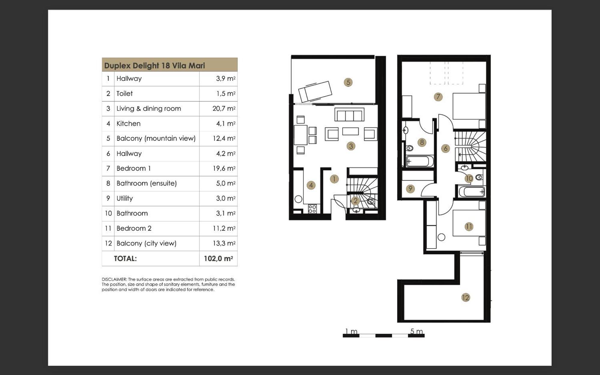 Duplex Delight 18 Vila Mari Pekre Extérieur photo